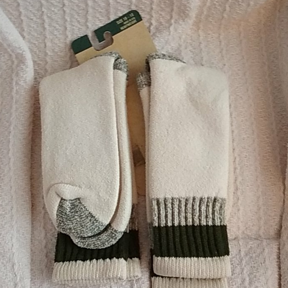 Men's New Heavyweight boot socks NWOT